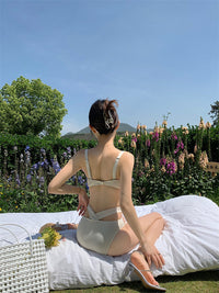 One-Piece With Chain Waist