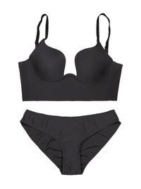 Super Push-Up Deep V-Cup Backless U-Cup Bra