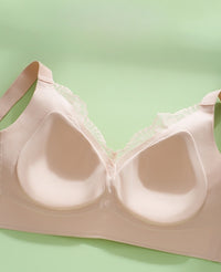 Deep V Lace Shaping Bra (No Panties)