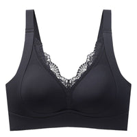 Deep V Lace Shaping Bra (No Panties)