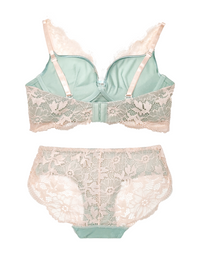 Luxurious and Elegant Lace Deep V Wire-Free Bra