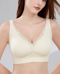 Deep V Lace Shaping Bra (No Panties)