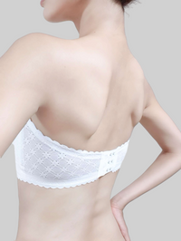 Invisible, Anti-Slip, Wire-Free Bandeau Bra