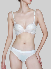Butterfly Padded Push-Up Bra
