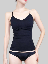 Sculpting Tank Top for Enhanced Bust and Streamlined Silhouette