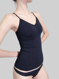Sculpting Tank Top for Enhanced Bust and Streamlined Silhouette
