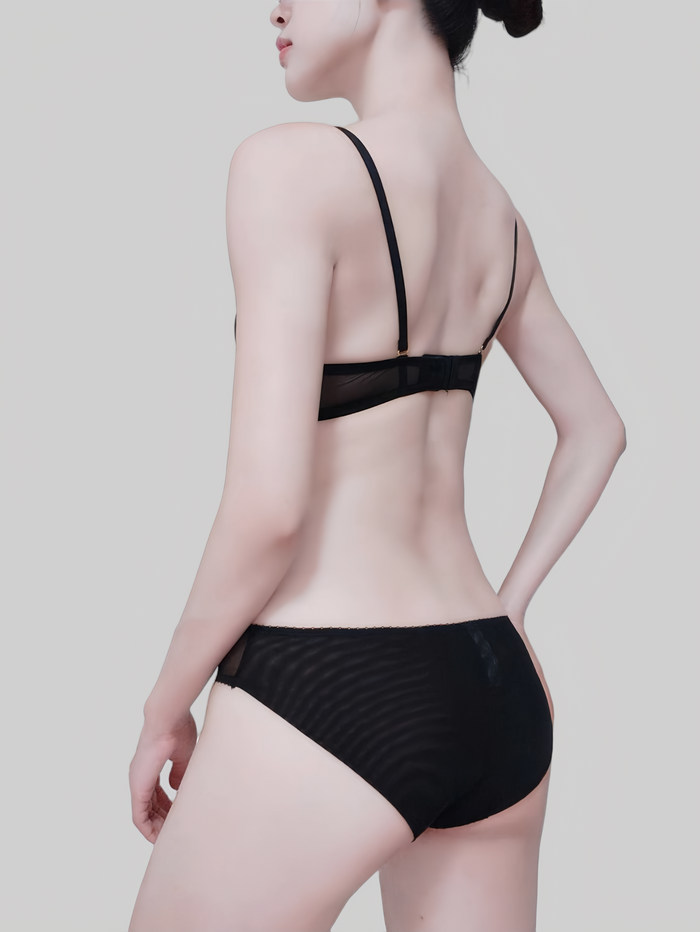 Sexy Anti-Sag Underwire Lingerie Set