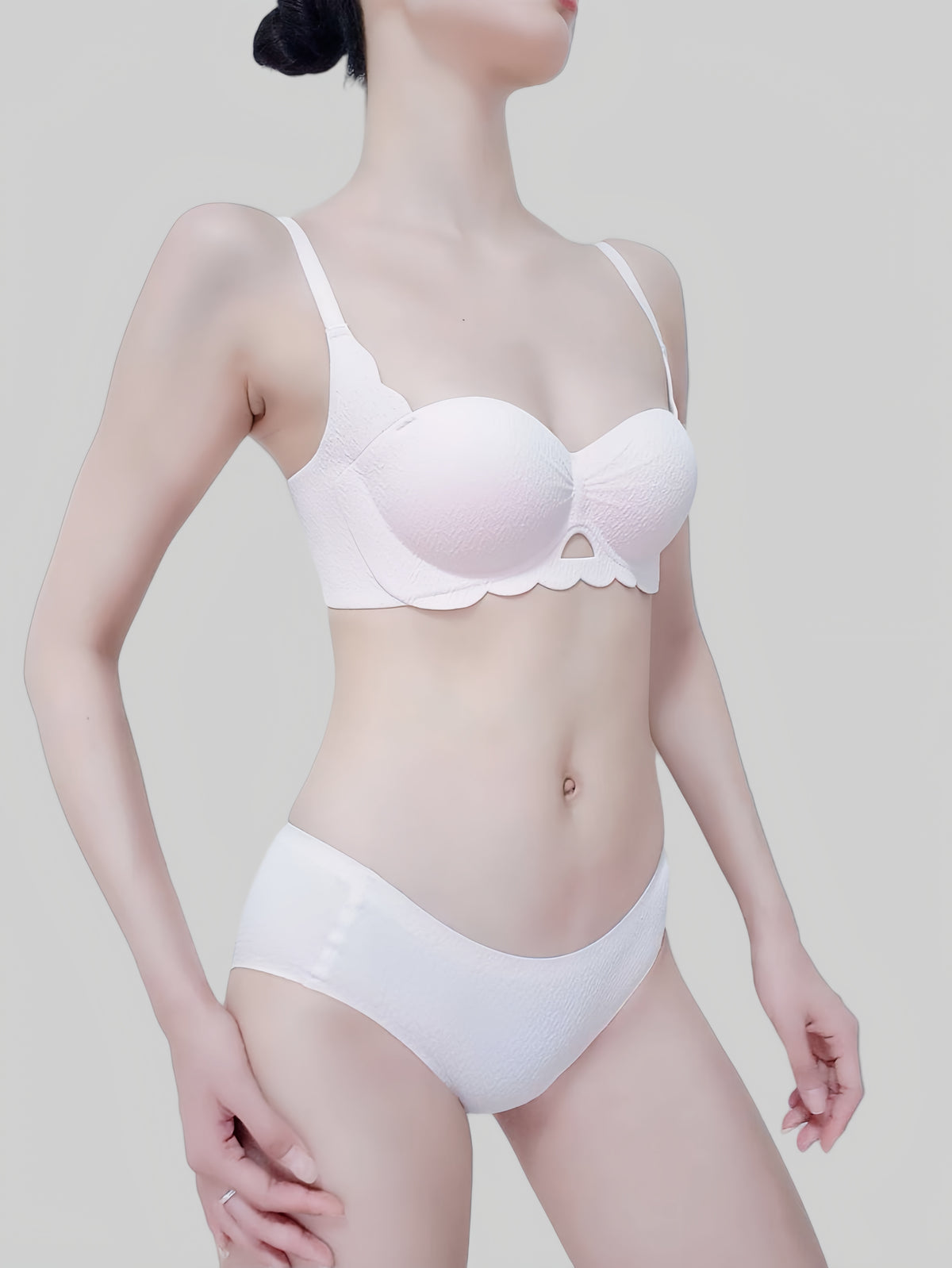 3D Stereoscopic Palm Cup Flat-to-C-Cup Bra