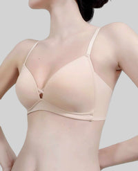 Japanese Seamless Wire-Free Push-up Smooth Thin Bra (No Panties
