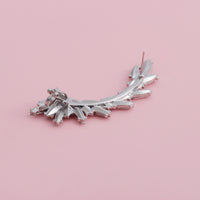 Single Full Diamond Side Earring