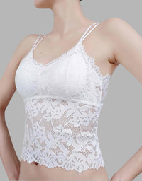 Swallowtail Butterfly Lace Backless Bra