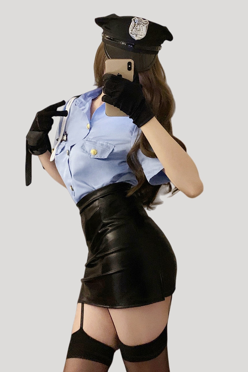 Sexy Police Officer Costume Set