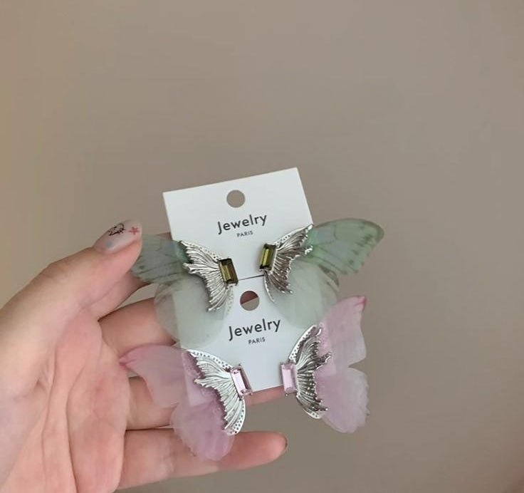 INS Style Forest-themed Butterfly Earrings