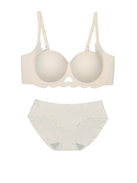 3D Stereoscopic Palm Cup Flat-to-C-Cup Bra