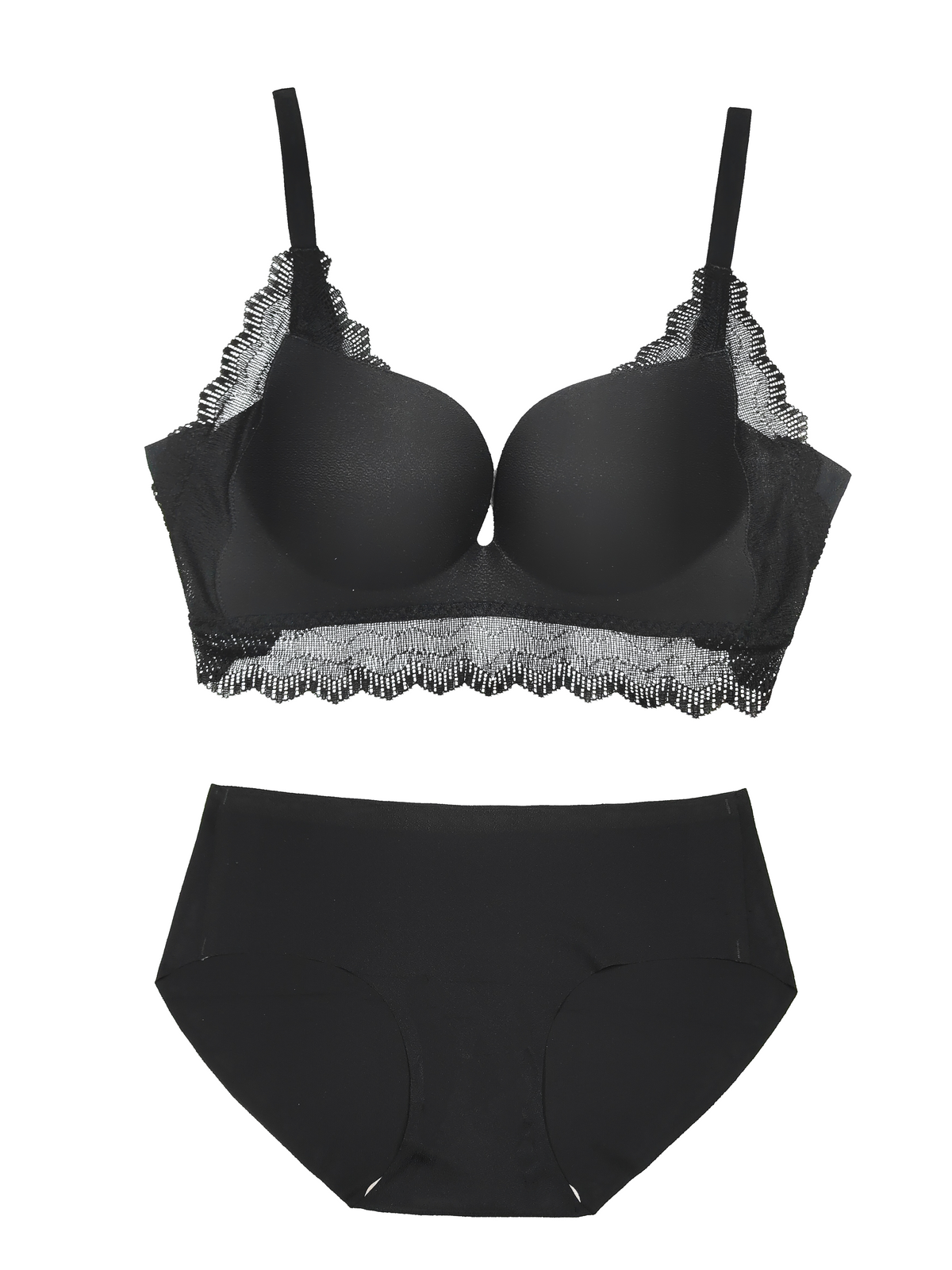 Gather Romantic Lace Lift Bra Set