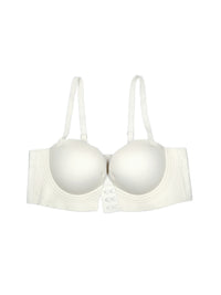 New Front-Clasp Strapless Double-Lock Bra(No Panties Included)