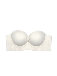 New Front-Clasp Strapless Double-Lock Bra(No Panties Included)