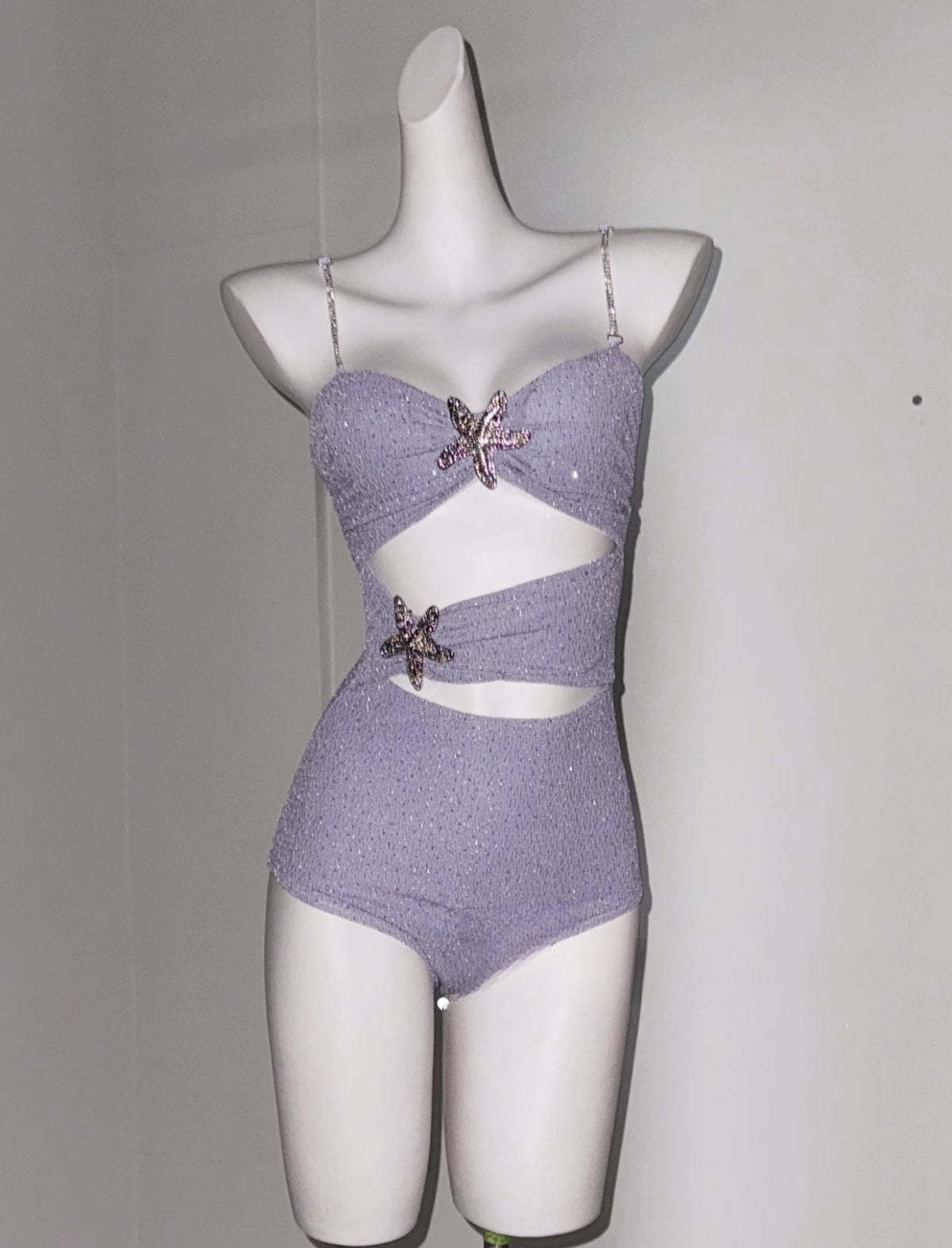 Sparkling Glam Two-Piece Swimsuit