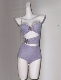 Sparkling Glam Two-Piece Swimsuit