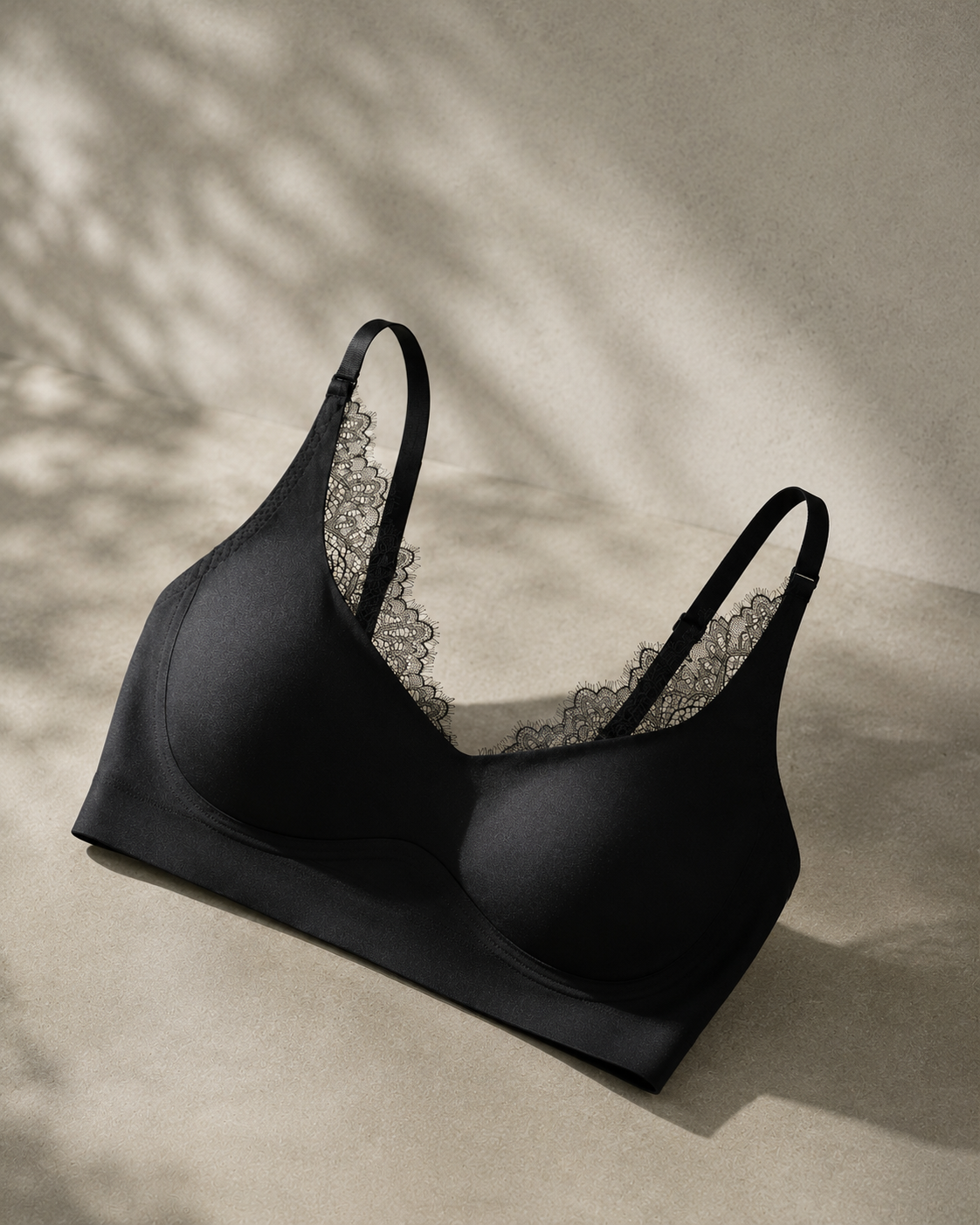 Milk Skin Zero-Feel Lace Seamless Bra