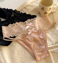 Sexy Low-Rise Lace Cut-Out Panties