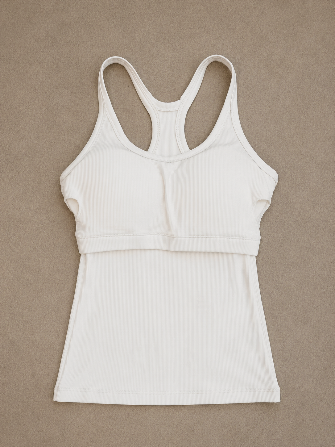 Built-In Bra Racerback Tank