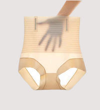 Memory Cartilage Invisible Seamless Anti-roll Edge Tummy Control Panties