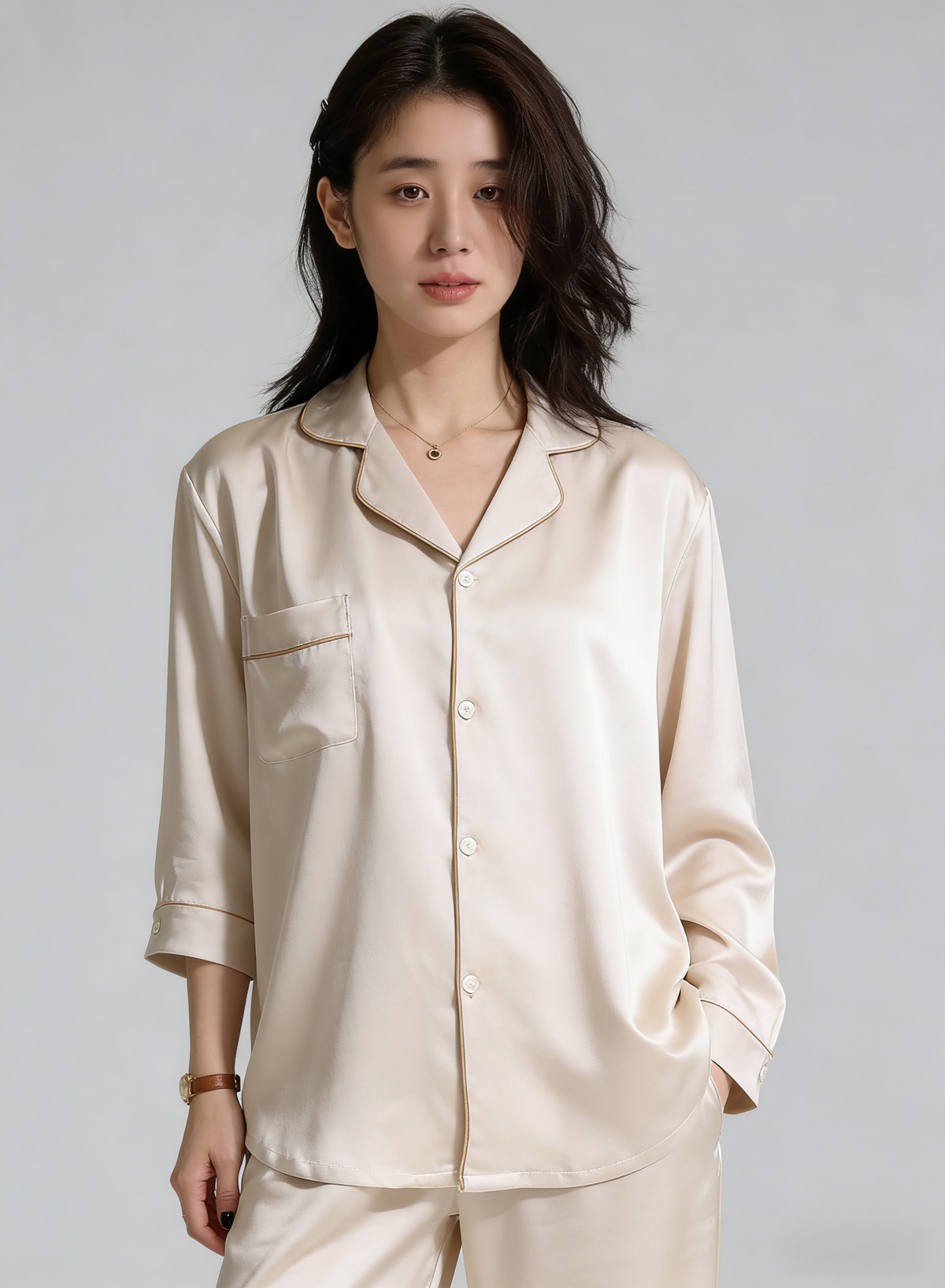 Tencel METWO Korean-style pajama / loungewear set