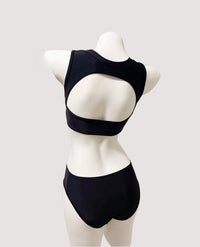 Triangle Cutout One-Piece Swimsuit