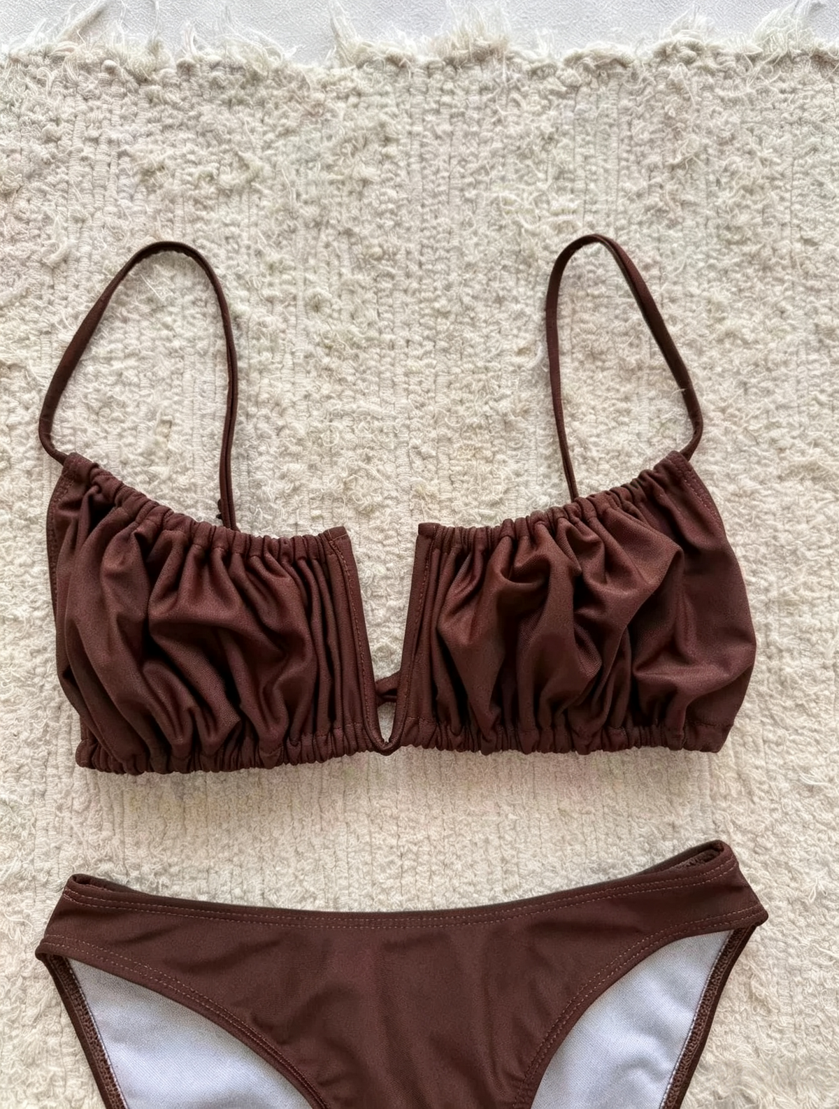 Bikini & Slit Maxi Skirt 3-Piece Set