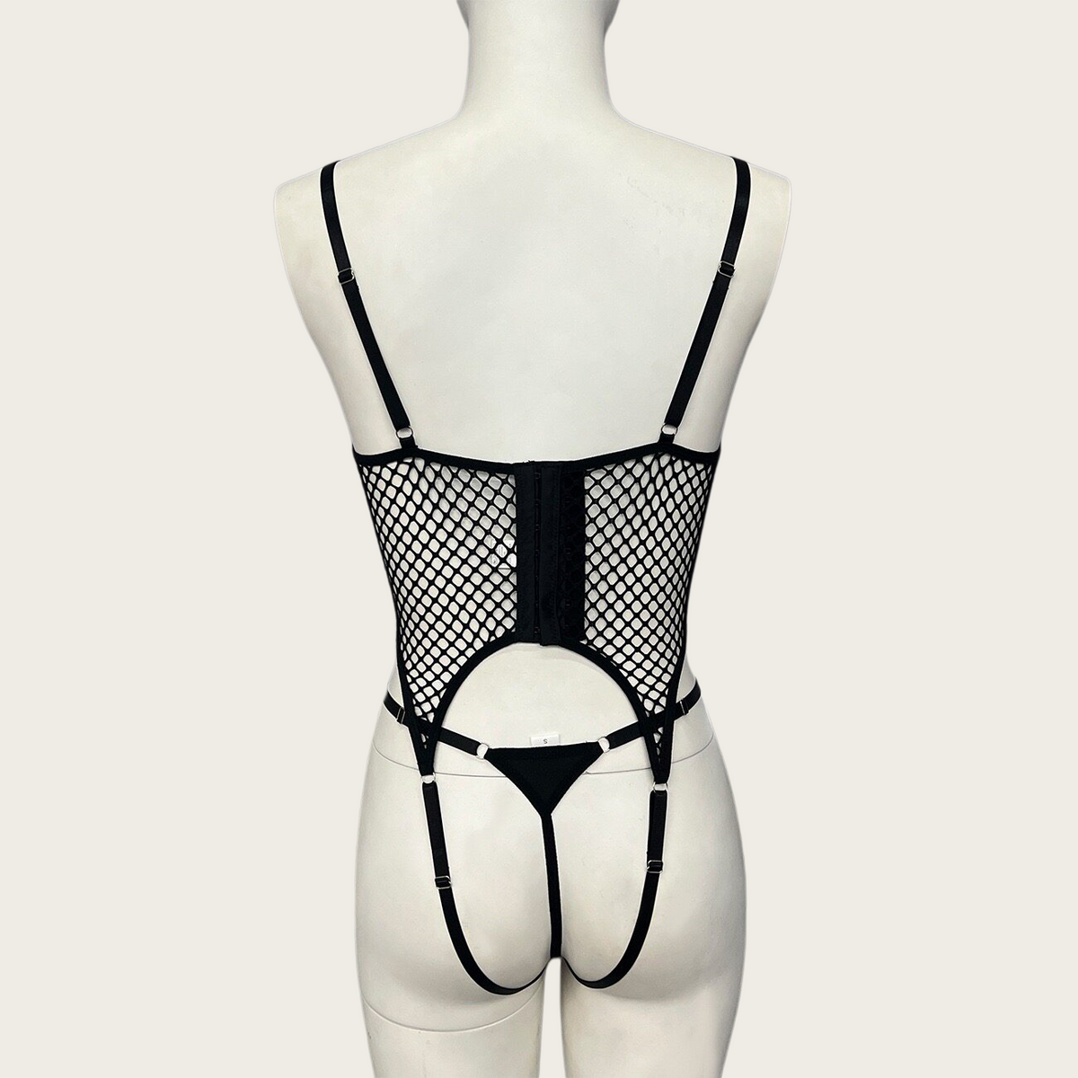 Mesh Sheer Push-Up Bodysuit