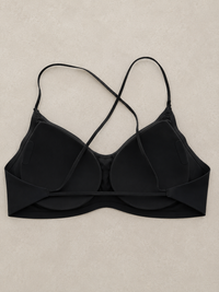 Cross Back Bra with Built-in Pads