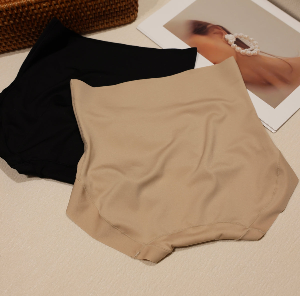 SOSOKU Anti-Gravity Double-Fork Tummy Control Shaping Shorts (2-Pack)