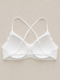 Cross Back Bra with Built-in Pads