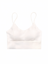 Built-In Padded Cross-Back Bra