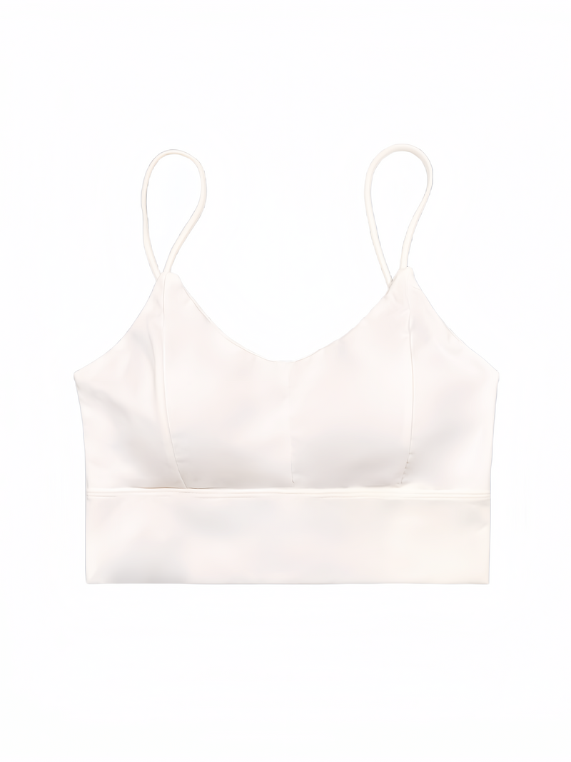 Built-In Padded Cross-Back Bra