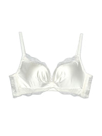 Lace Wireless Push-Up Bra for Small Busts
