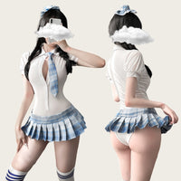 Sexy Senior Student Uniform Temptation