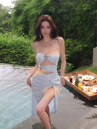 Sparkling Glam Two-Piece Swimsuit