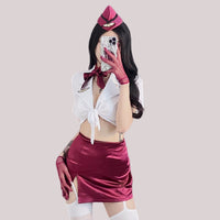 Flight Attendant-Inspired Sexy Costume
