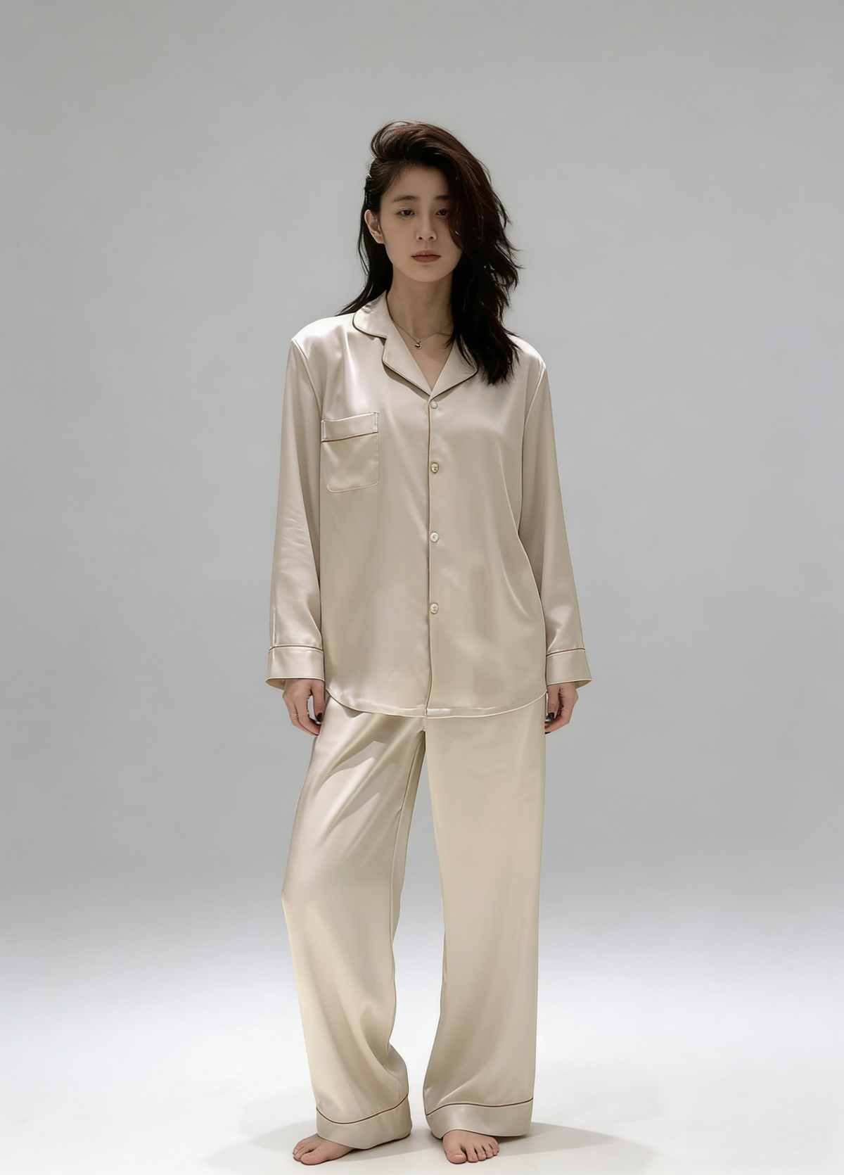 Tencel METWO Korean-style pajama / loungewear set