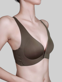 1-Second Fastening and Removal: 3D Jelly Strips Push-Up Bra