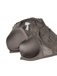 Front-Clasp Lace Push-Up Bra