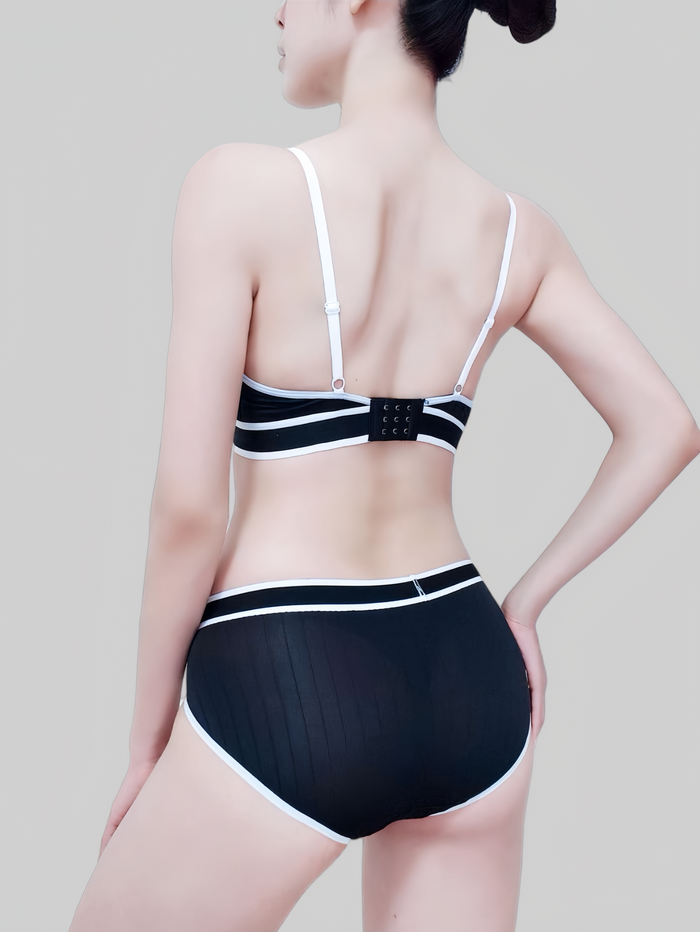 Small Bust Push-Up Triangle Cup Seamless Wireless Bra