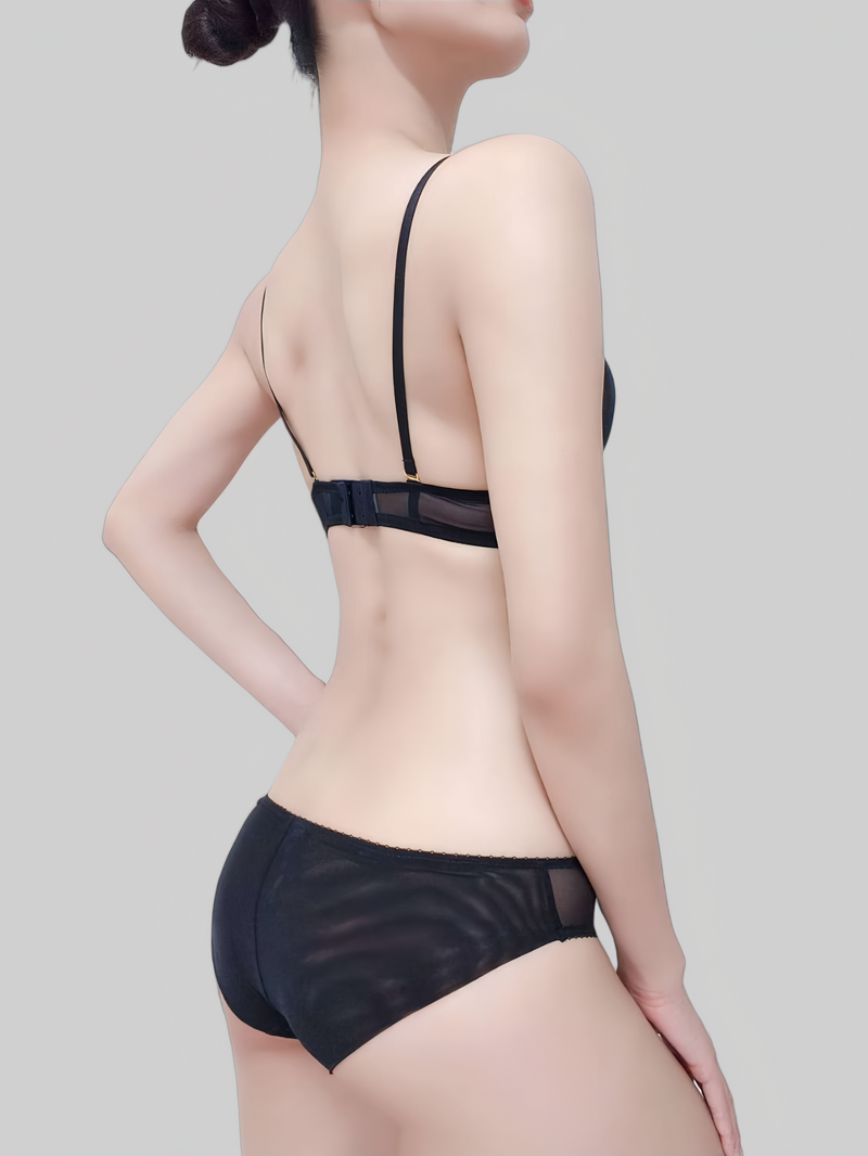 Sexy Anti-Sag Underwire Lingerie Set