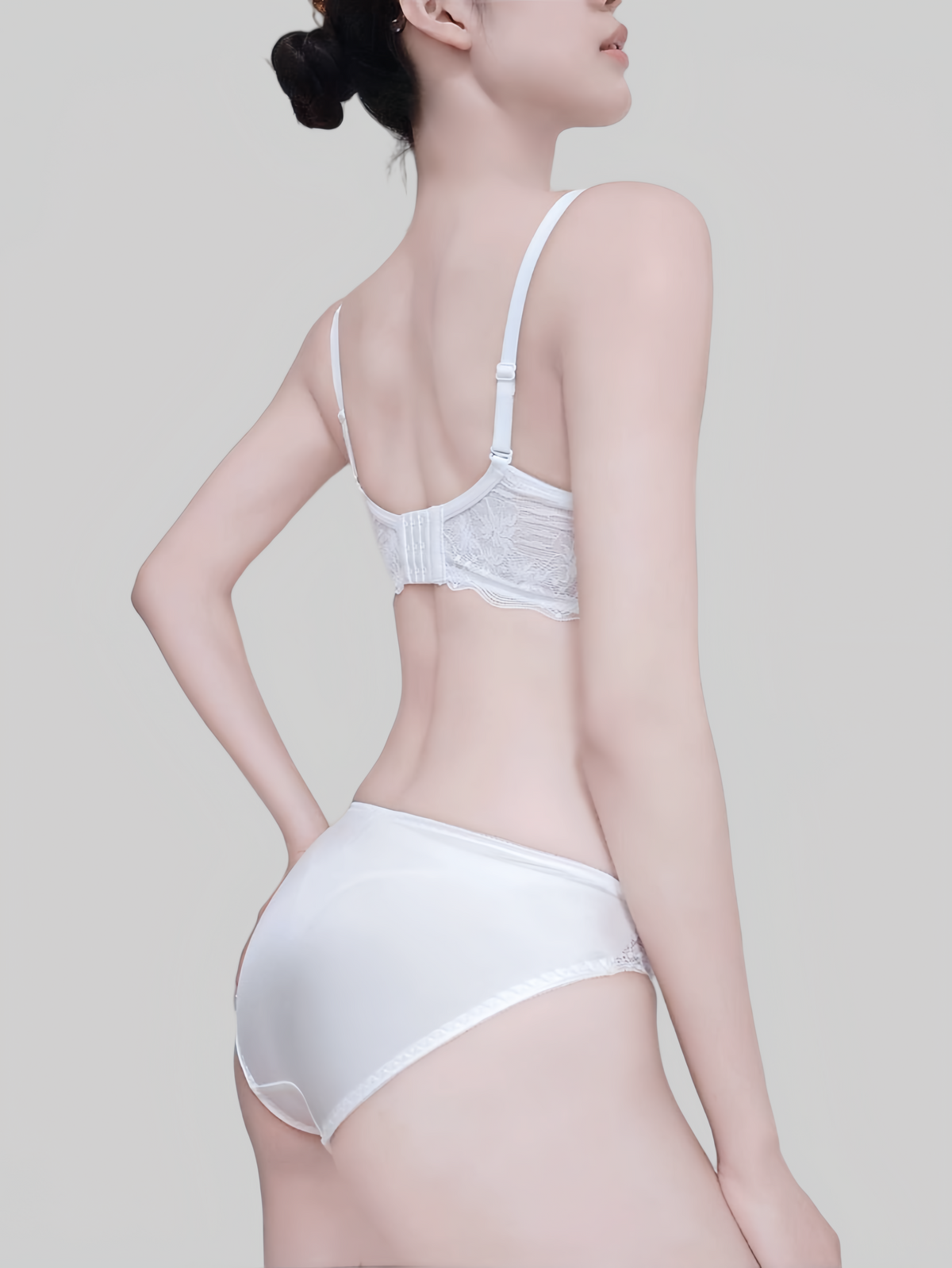 Lace Wireless Push-Up Bra for Small Busts