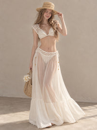 Fairy Ruffle Three-Piece Resort Swim Set