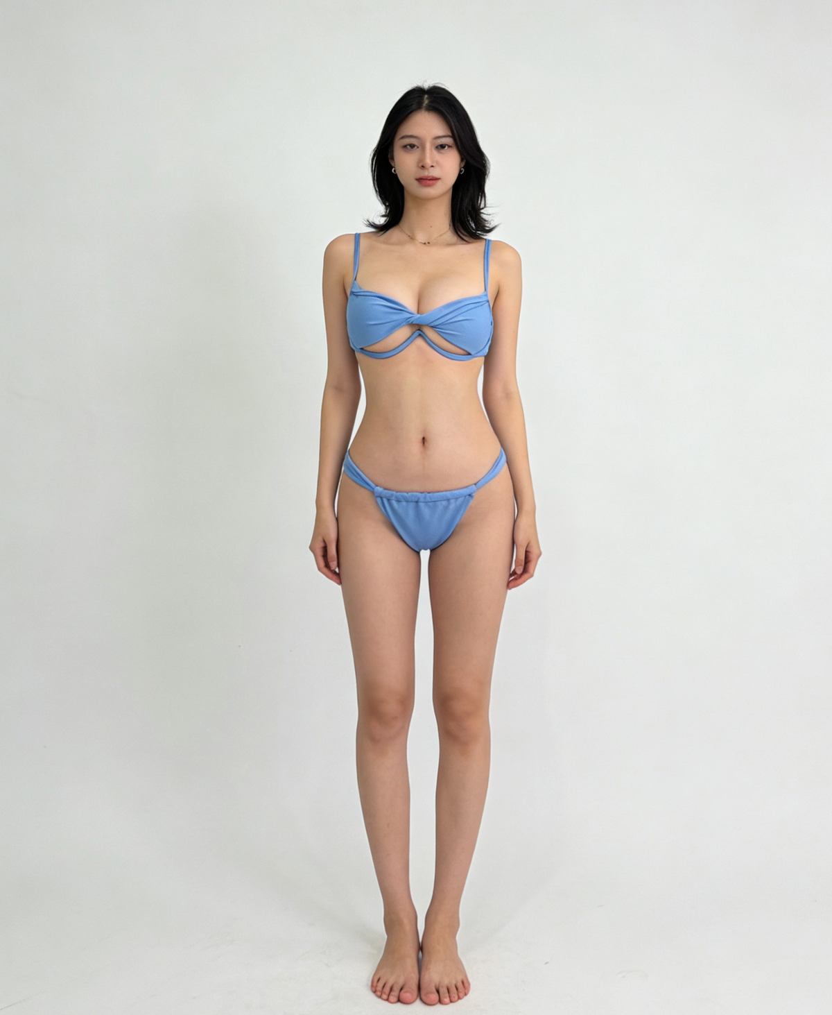 Korean-style underwire bikini