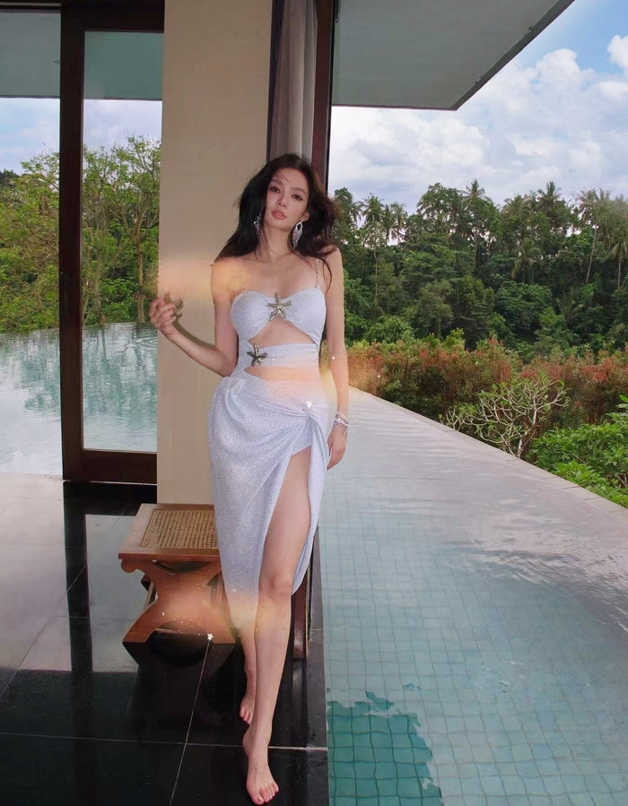 Sparkling Glam Two-Piece Swimsuit