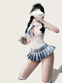 Sexy Senior Student Uniform Temptation